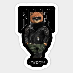 Rebel Graphic streetwear art Sticker